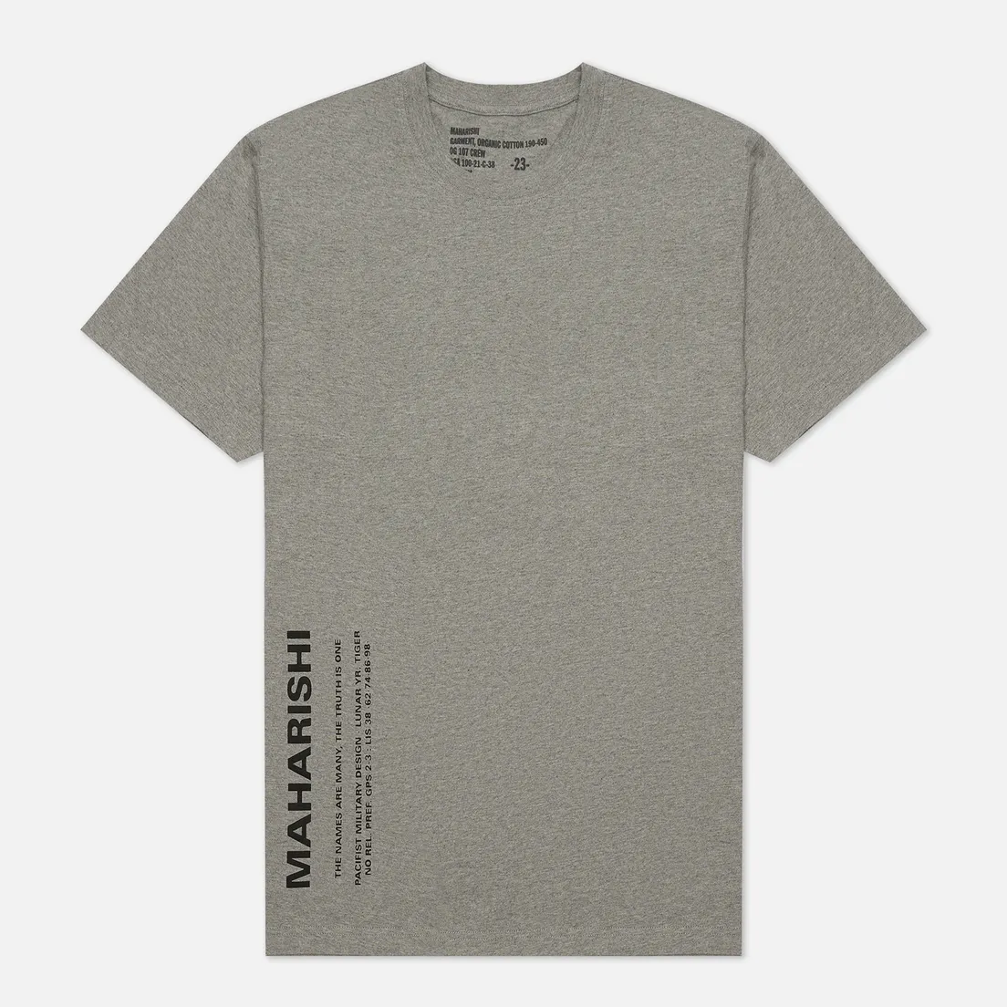maharishi Мужская футболка Miltype Classic Crew Neck
