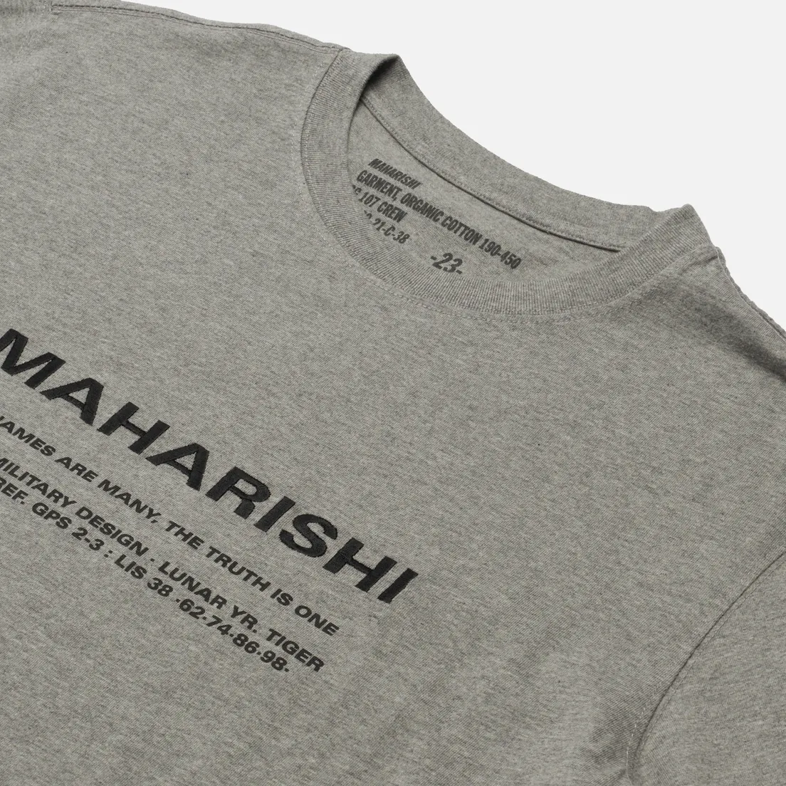 maharishi Мужской лонгслив Miltype Embroidered