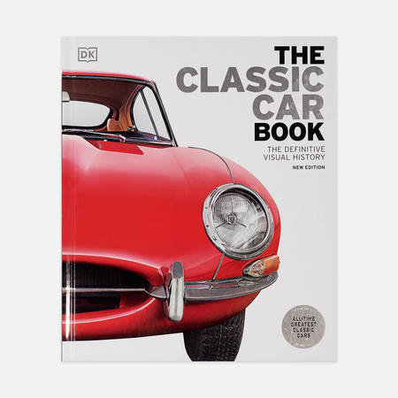 Книга Dorling Kindersley The Classic Car Book, цвет красный