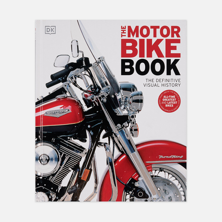 Книга Dorling Kindersley The Motorbike Book, цвет красный