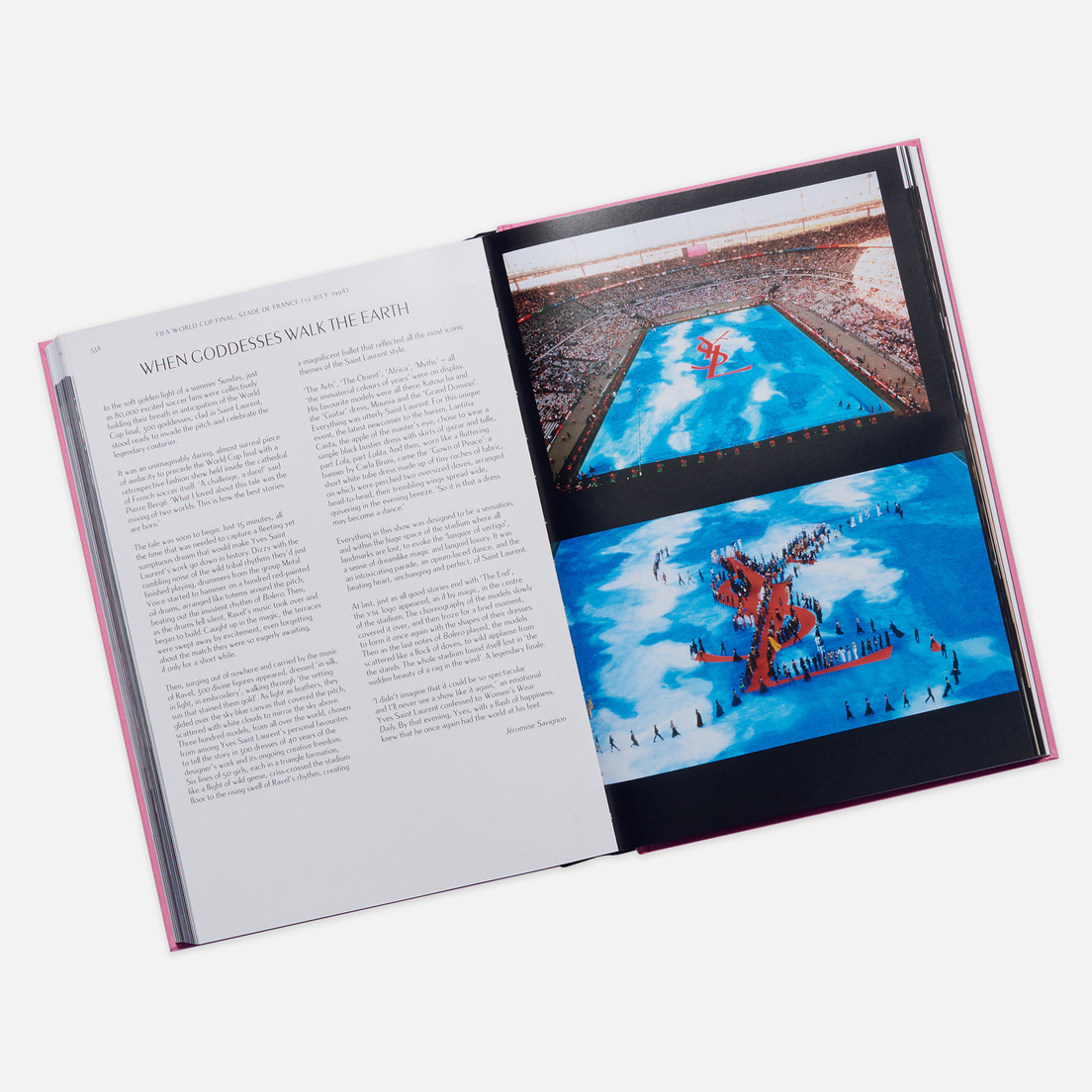 Thames & Hudson Книга Yves Saint Laurent Catwalk