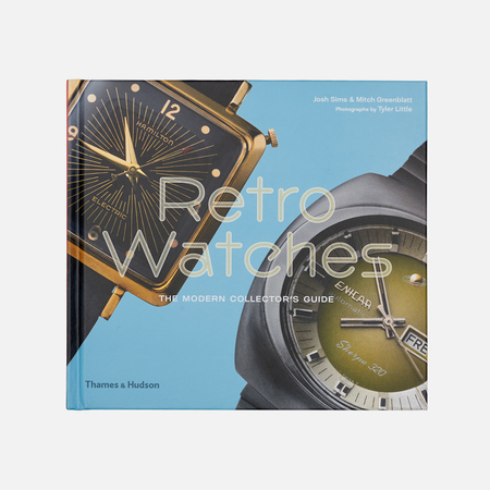 Книга Thames & Hudson Retro Watches: The Modern Collector's Guide, цвет голубой