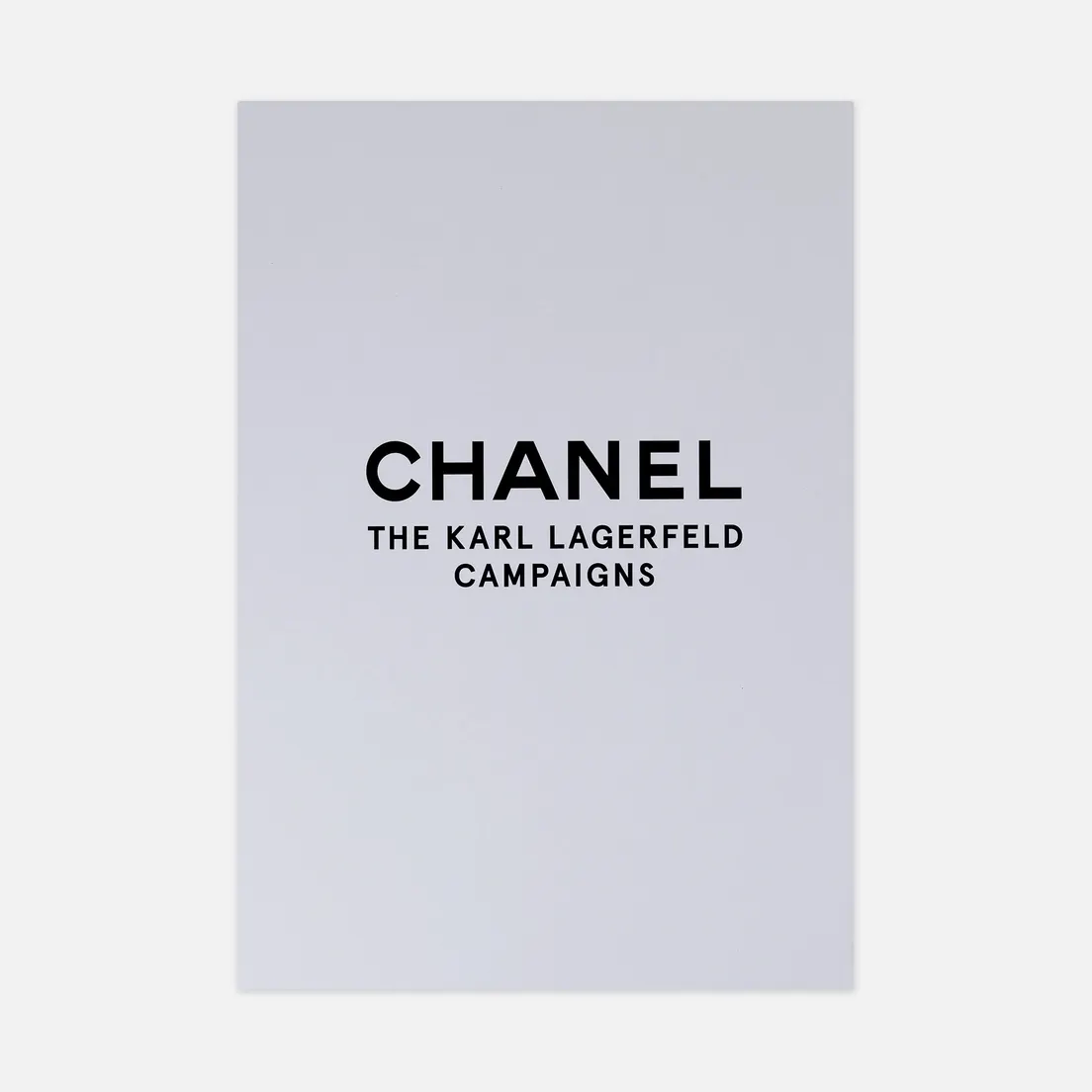 Thames & Hudson Книга Chanel: The Karl Lagerfeld Campaigns