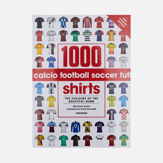 Книга Book Publishers, цвет белый, размер UNI 9780789337757 1000 Football Shirts: Colors Of The Beautiful Game - фото 1