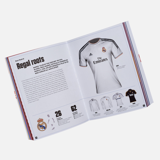 Книга Book Publishers, цвет белый, размер UNI 9780789337757 1000 Football Shirts: Colors Of The Beautiful Game - фото 2