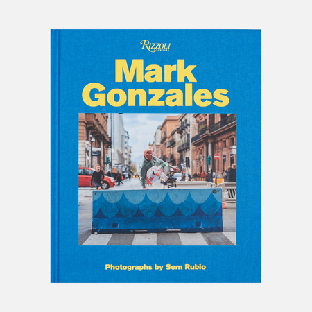 Книга Rizzoli Mark Gonzales: Adventures In Street Skating, цвет голубой