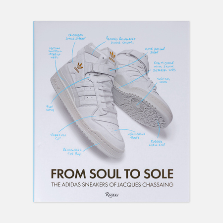   Brandshop Книга Rizzoli From Soul to Sole: The Adidas Sneakers of Jacques Chassaing, цвет белый