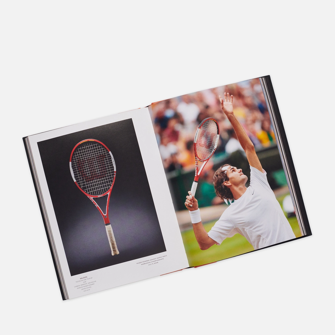 Rizzoli Книга The Tennis Collection: A History of Iconic Players, Their Rackets, Outfits, and Equipment