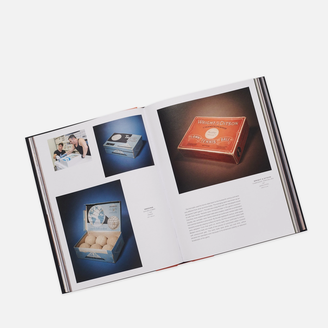 Rizzoli Книга The Tennis Collection: A History of Iconic Players, Their Rackets, Outfits, and Equipment