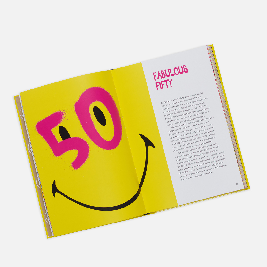Assouline Книга Smiley: 50 Years Of Good News