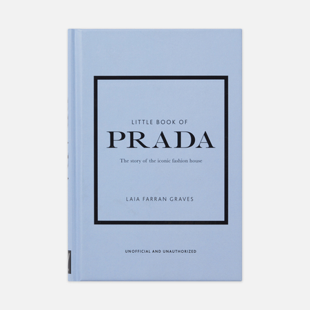 Книга Welbeck Little Book Of Prada: The Story Of The Legendary Fashion House, цвет голубой