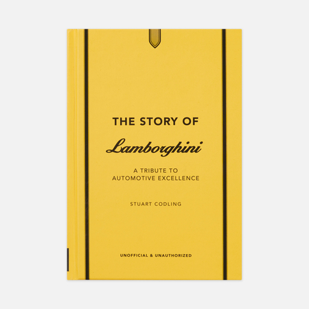 Книга Welbeck The Story Of Lamborghini: A Tribute To Automotive Excellence, цвет жёлтый Book Publishers
