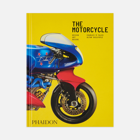 Книга Phaidon The Motorcycle: Design, Art, Desire, цвет жёлтый