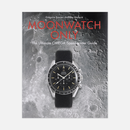 Книга Watchprint Moonwatch Only The Ultimate OMEGA Speedmaster Guide цвет чёрный 16000₽
