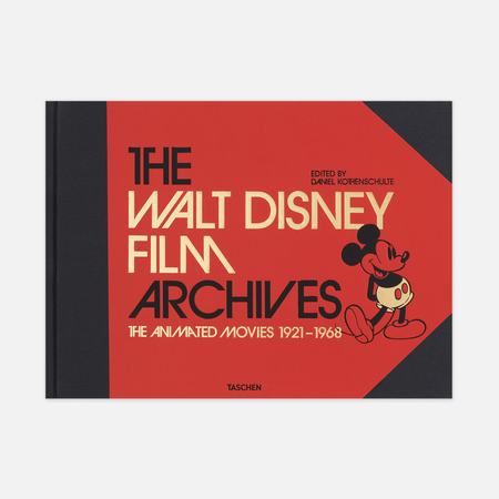   Brandshop Книга TASCHEN The Walt Disney Film Archives. The Animated Movies 1921–1968, цвет красный