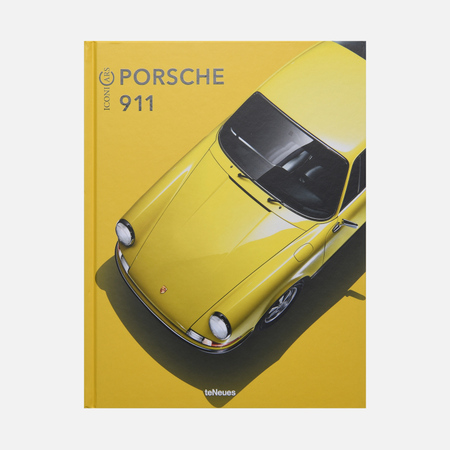 Книга teNeues IconiCars Porsche 911, цвет жёлтый