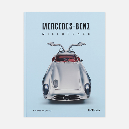 Книга teNeues Mercedes-Benz Milestones, цвет голубой Book Publishers