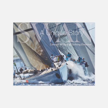 Книга Skira Nautor's Swan: Through 50 Years Of Yachting Evolution, цвет синий
