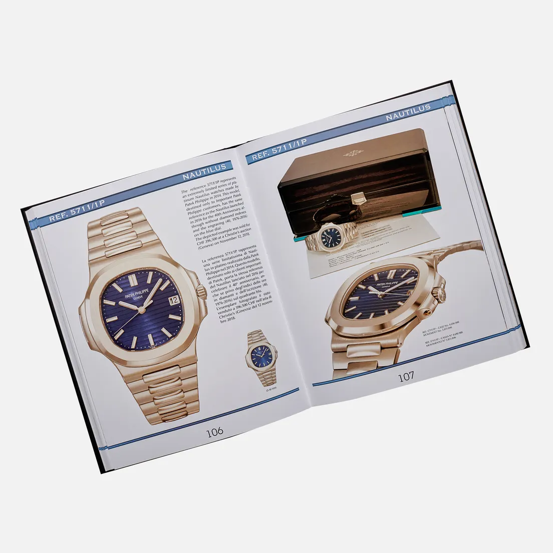 Guido Mondani Editore Книга Patek Philippe Nautilus And Aquanaut