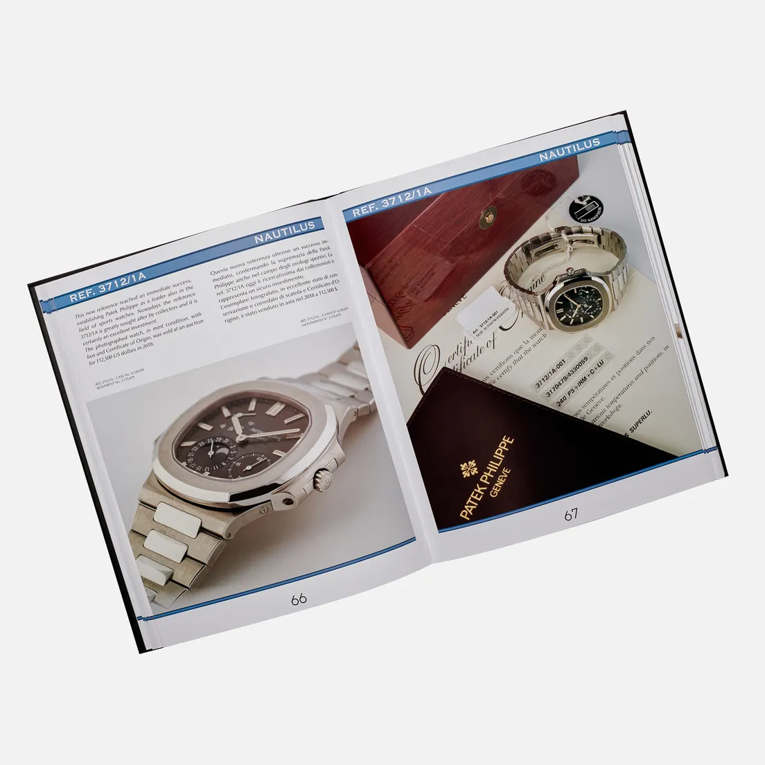 Guido Mondani Editore Книга Patek Philippe Nautilus And Aquanaut