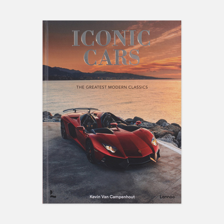   Brandshop Книга Lannoo Iconic Cars: The Greatest Modern Classics, цвет оранжевый