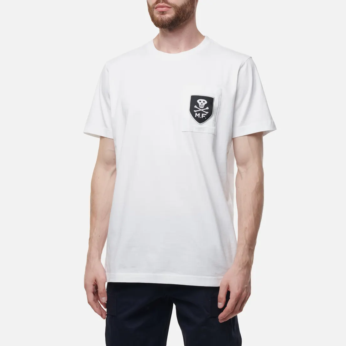 maharishi Мужская футболка M.F. Patch Pocket