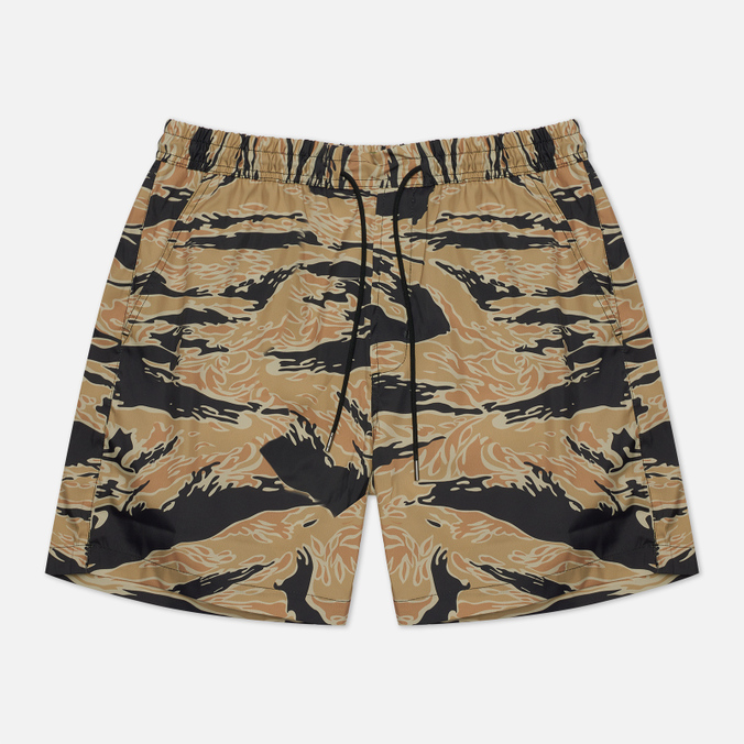 Мужские шорты maharishi, цвет коричневый, размер L 9815-SGTS Tiger Stripe Camo Swim - фото 1