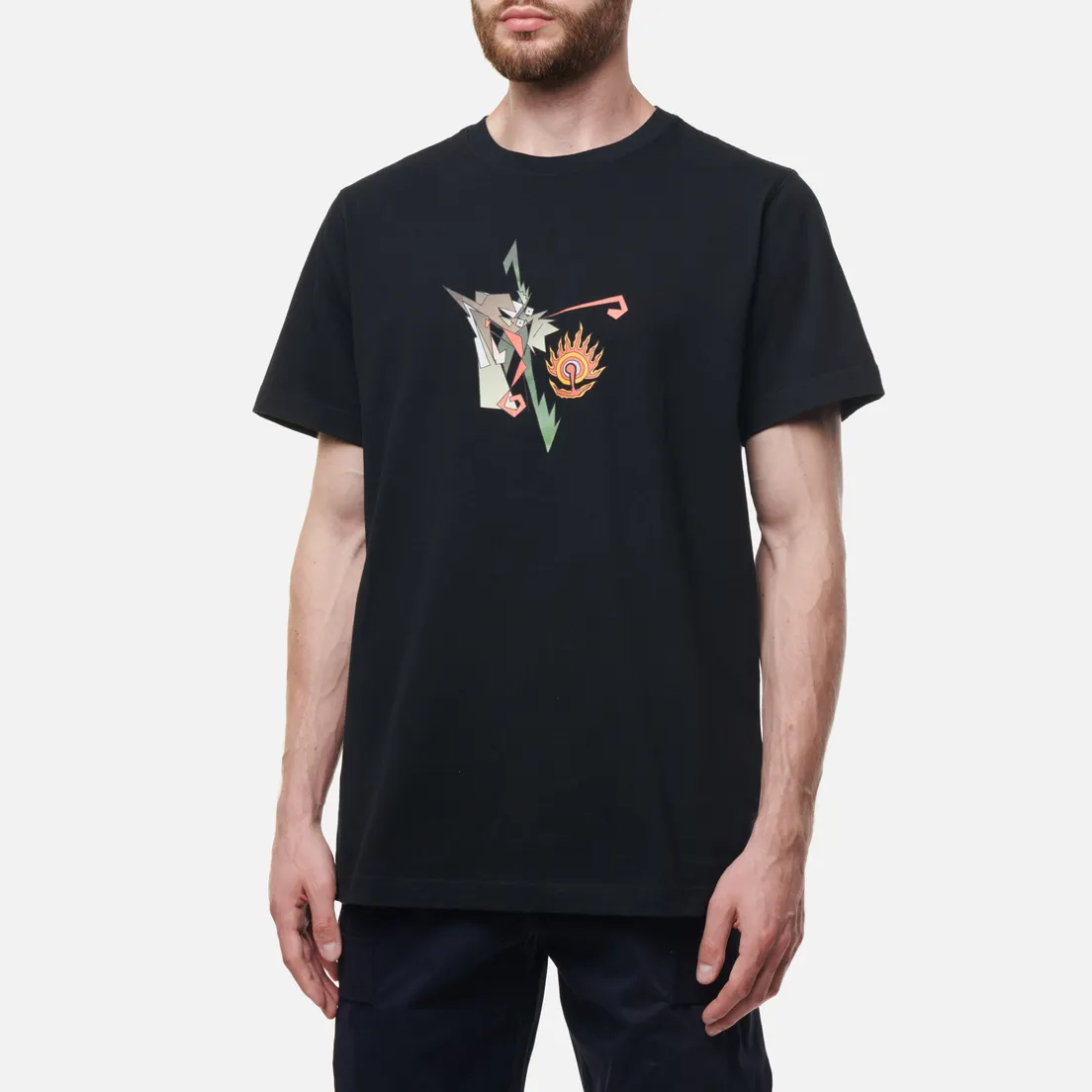 maharishi Мужская футболка Cubist Dragon
