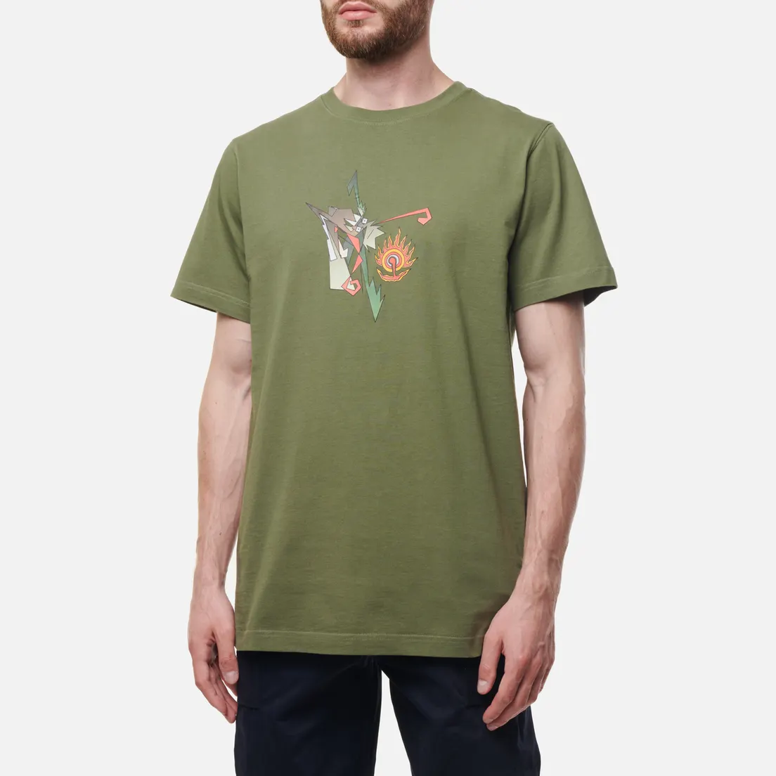 maharishi Мужская футболка Cubist Dragon