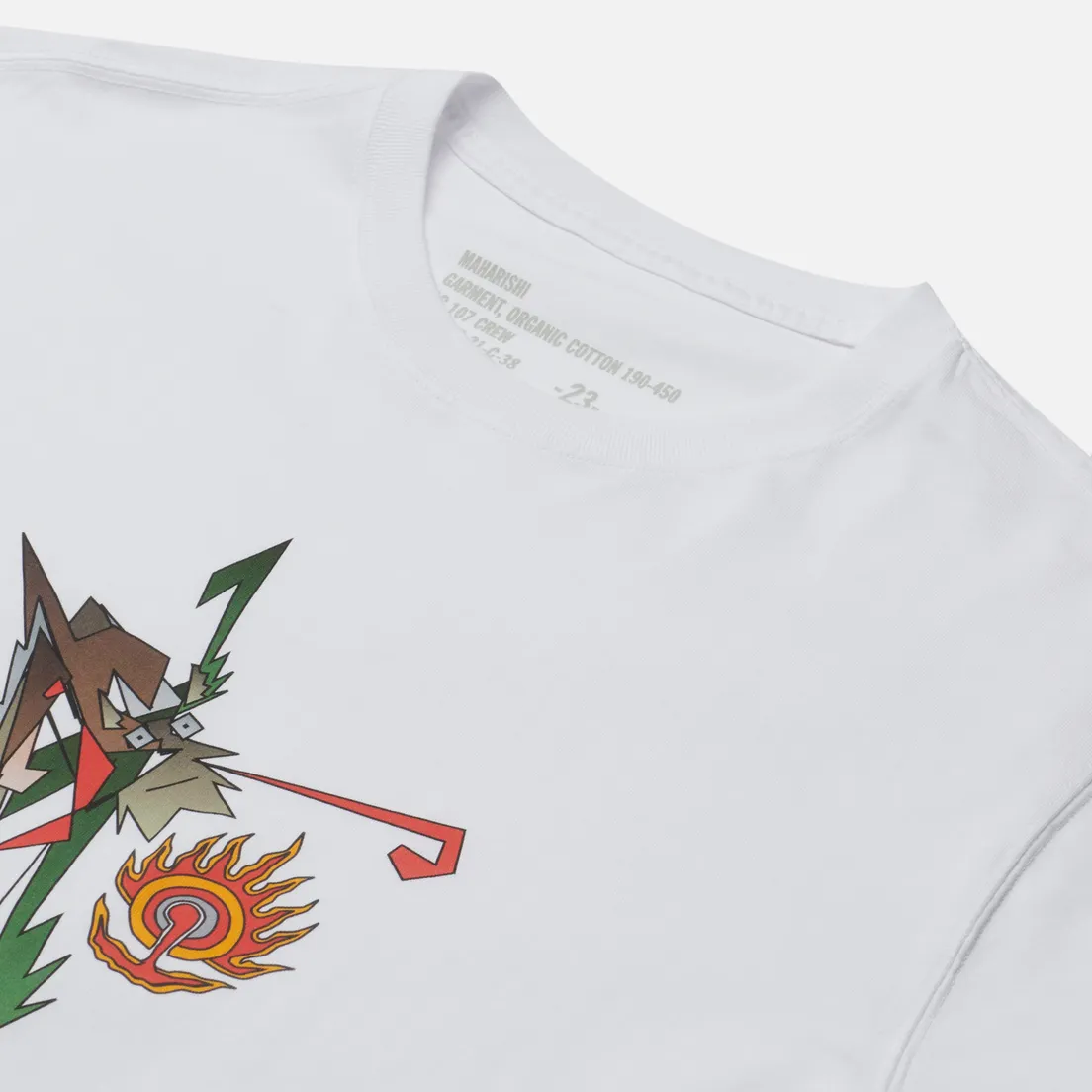 maharishi Мужская футболка Cubist Dragon