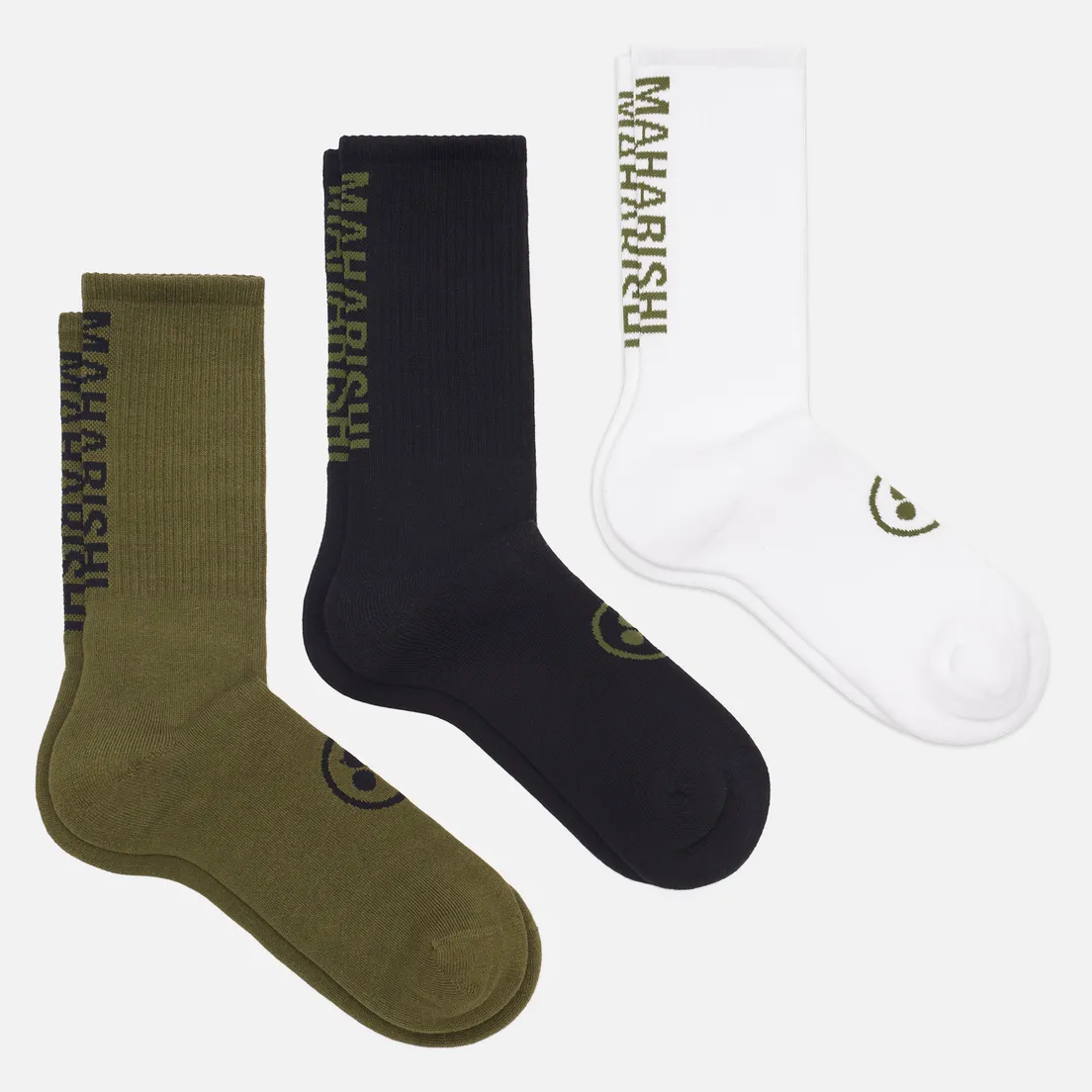 maharishi Комплект носков Miltype Peace Sports 3-Pack