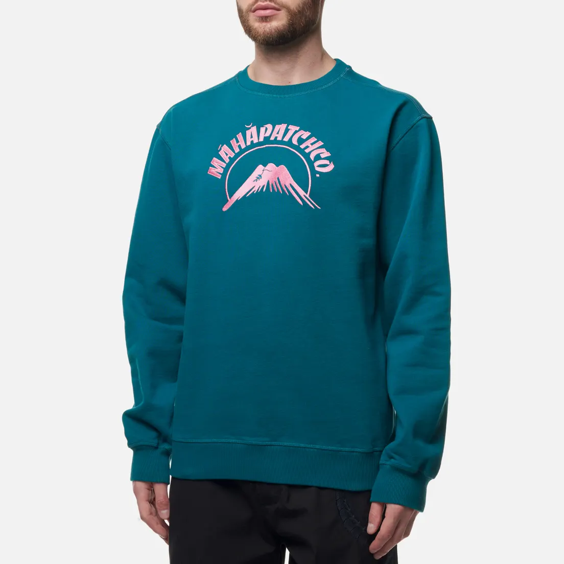 maharishi Мужская толстовка Maha Mountain Crew Neck