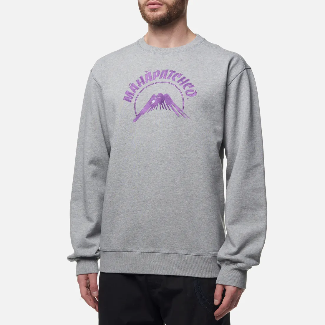 maharishi Мужская толстовка Maha Mountain Crew Neck