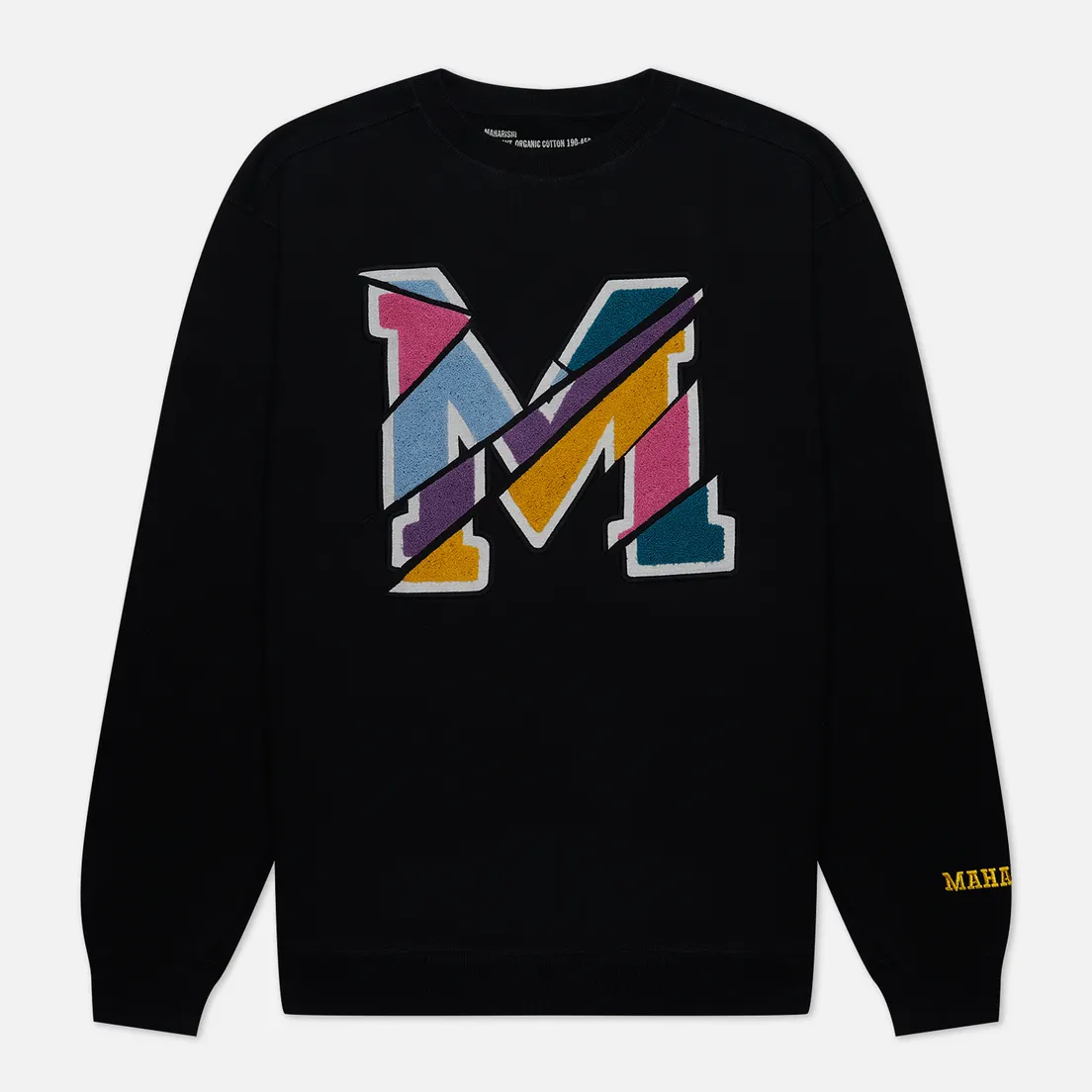 maharishi Мужская толстовка MA23 Embroidered Crew Neck