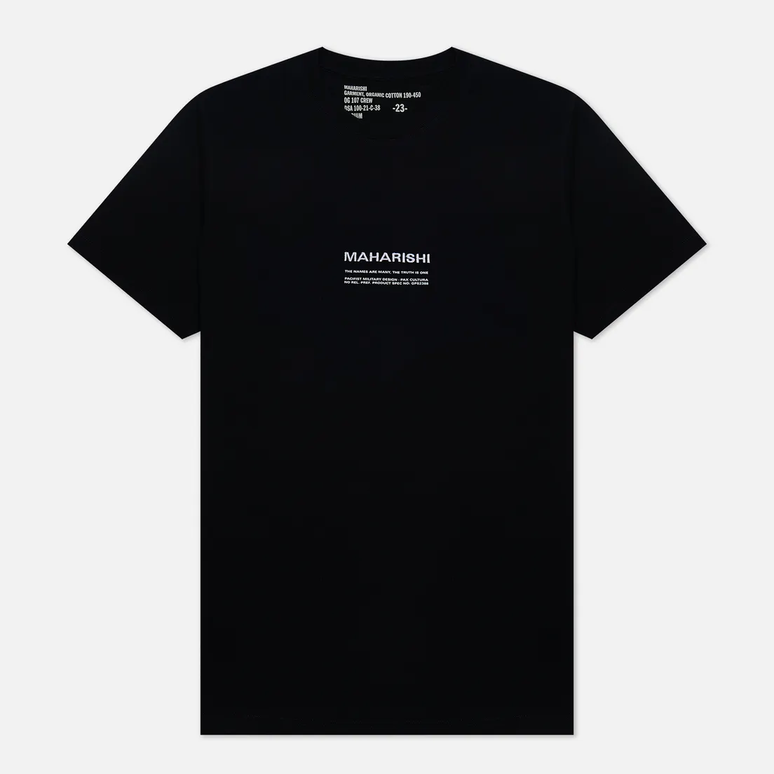 maharishi Мужская футболка Miltype Crew Neck