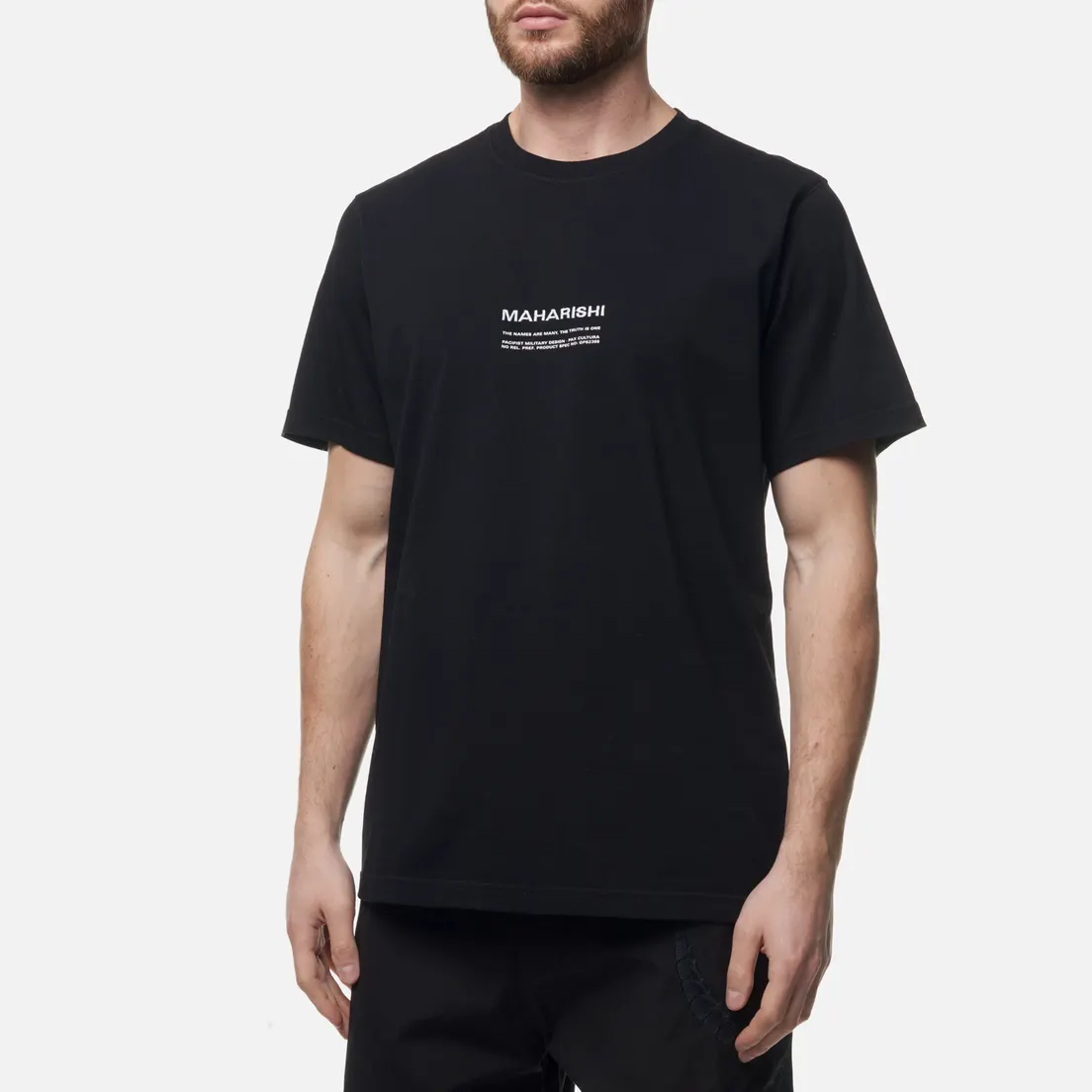 maharishi Мужская футболка Miltype Crew Neck
