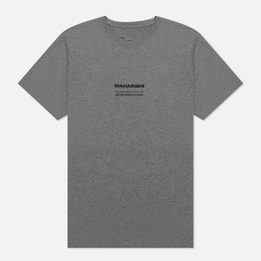 maharishi Мужская футболка Miltype Crew Neck