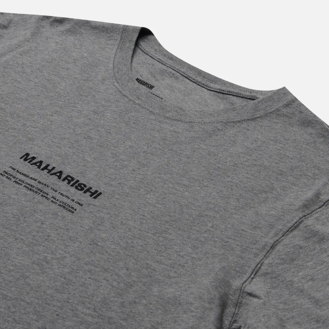 maharishi Мужская футболка Miltype Crew Neck