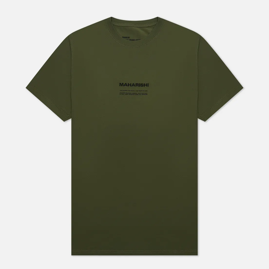 maharishi Мужская футболка Miltype Crew Neck