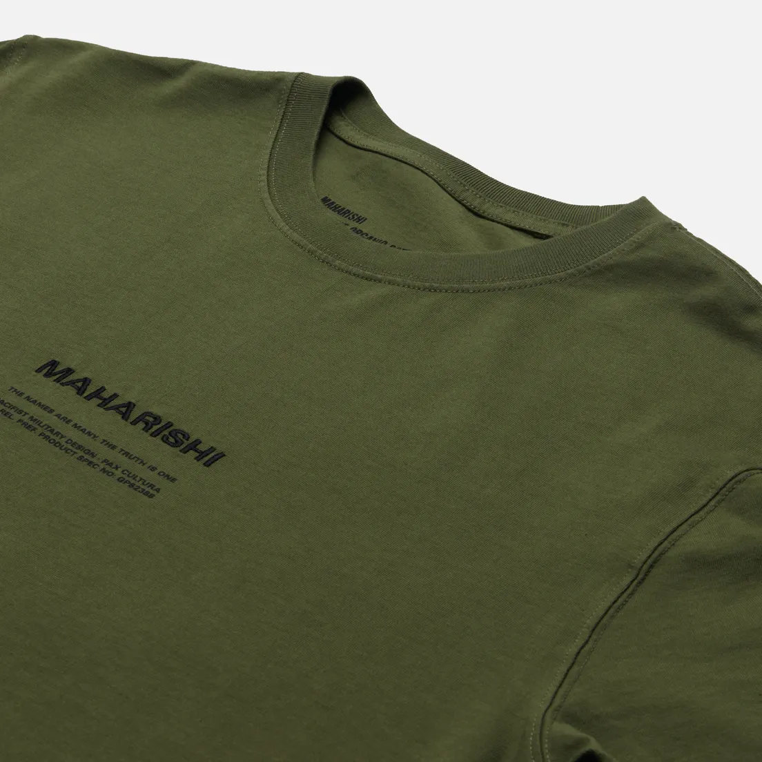 maharishi Мужская футболка Miltype Crew Neck
