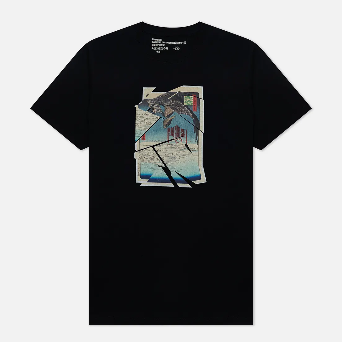 maharishi Мужская футболка Cubist Eagle