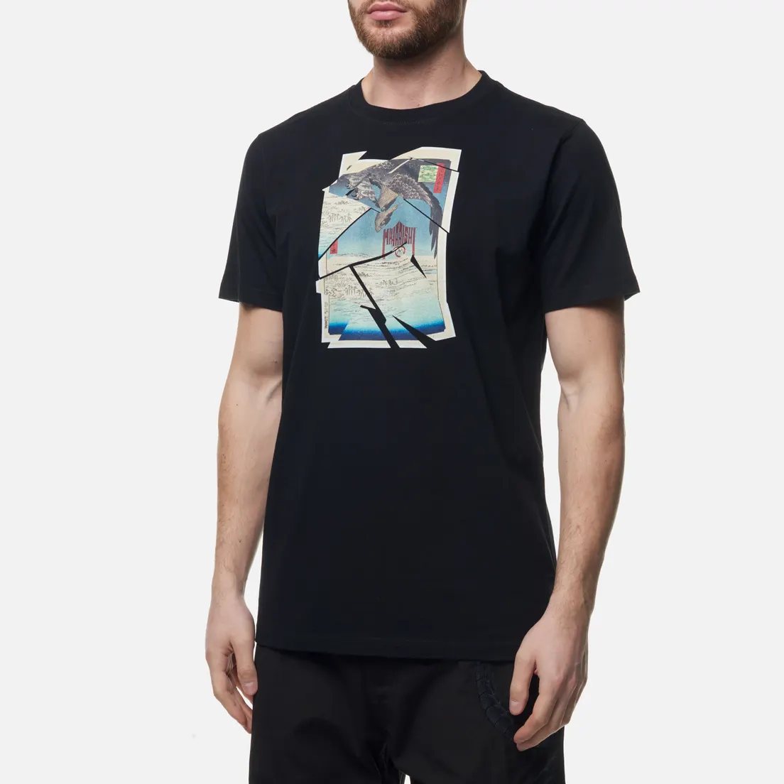 maharishi Мужская футболка Cubist Eagle
