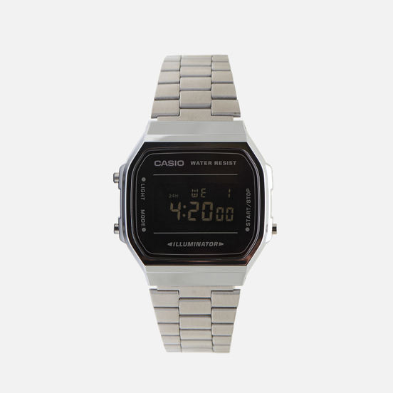 Наручные часы CASIO Collection A-168WEM-1E Silver/Black