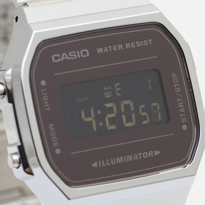 Наручные часы CASIO, цвет серебряный, размер UNI A-168WEM-1E Collection A-168WEM-1E - фото 3