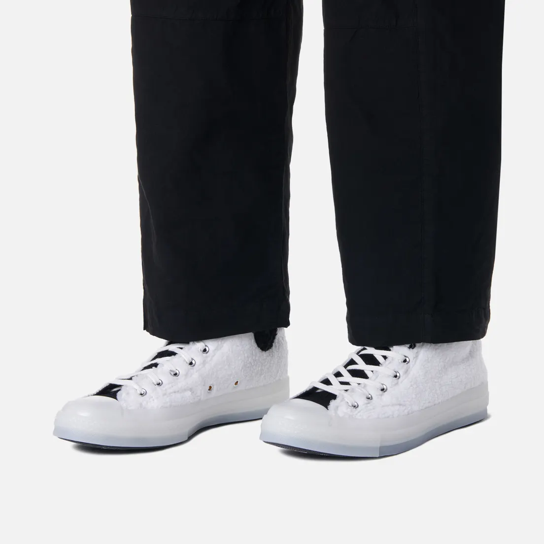 Converse Кеды x CLOT Chuck 70 High Panda Pack