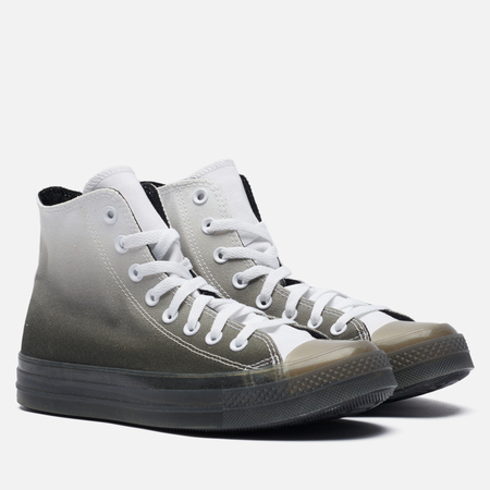 фото Кеды converse chuck taylor all star cx gradient high, цвет чёрный, размер 37 eu