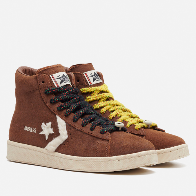 converse x barriers worldwide pro leather hi Converse x Barriers Worldwide Pro Leather Hi