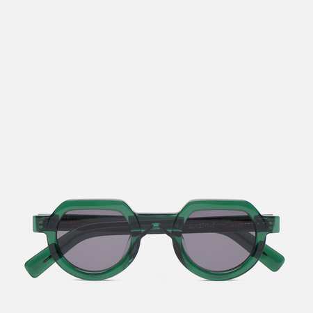 Солнцезащитные очки Brain Dead Tani Post Modern Primitive Eye Protection, цвет зелёный, размер 44mm