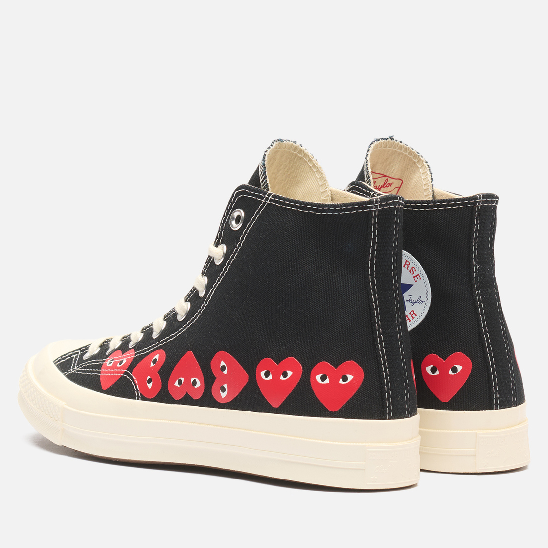 Converse x Comme des Garcons Play Chuck 70 Multi Heart Hi A08147