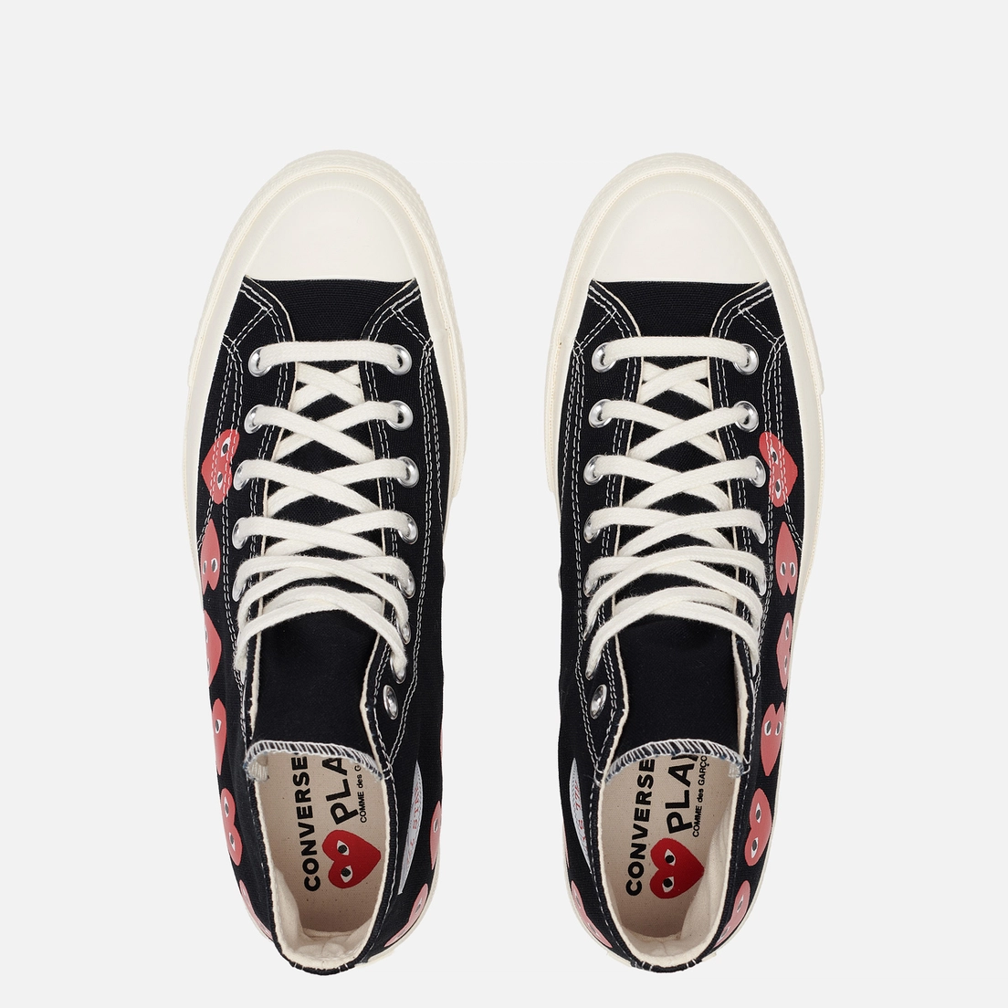 Converse Кеды x Comme des Garcons Play Chuck 70 Multi Heart Hi